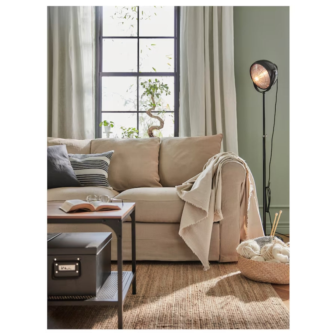 SVARTNORA Floor lamp, black
