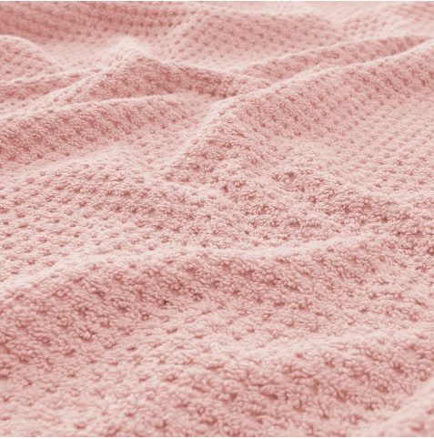 GULVIAL Bath towel, pale pink, & yellow 70x140 cm