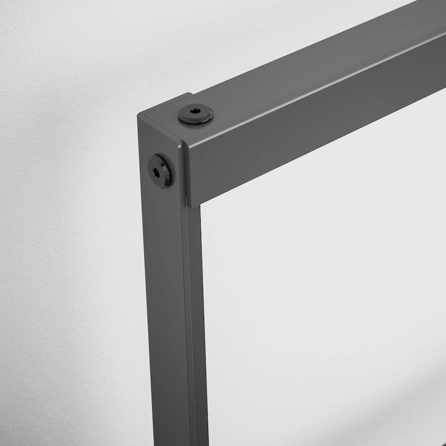 IKEA GRIMSBU Bed frame, grey, 90x200 cm