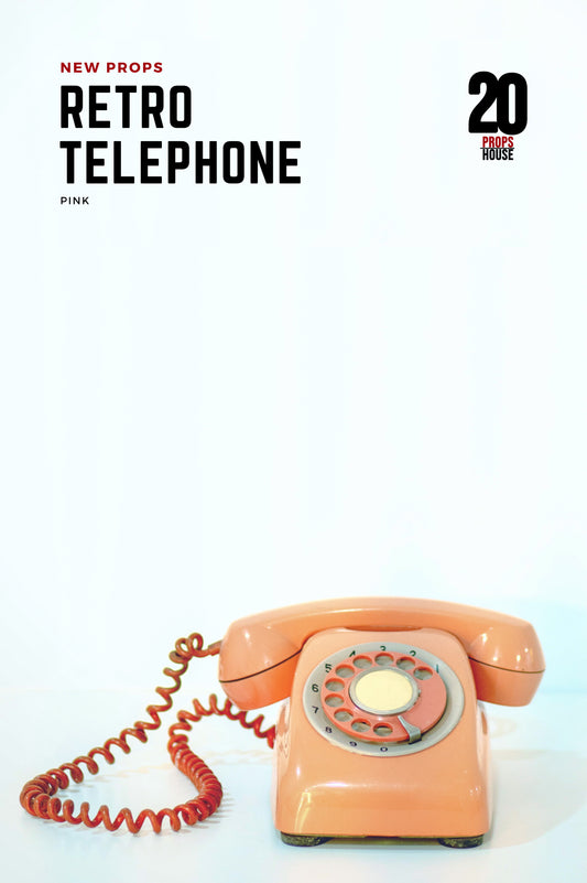 Retro Telephone, Pink