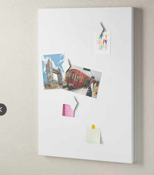 SVENSÅS Memo board, white, 40x60 cm