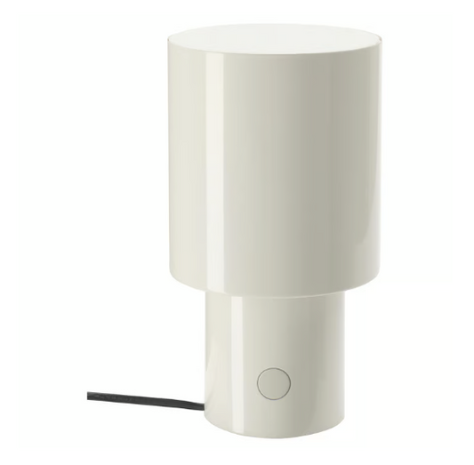 SPETSBOJ Table lamp, dimmable/white, 22 cm