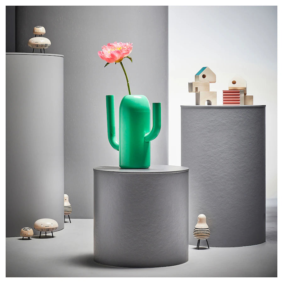 IKEA ÄRTBUSKE Vase/watering can, bright green, 24 cm