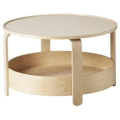 IKEA BORGEBY Coffee table, birch veneer, 70 cm