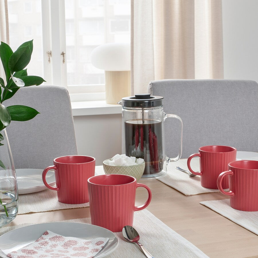 IKEA KEJSERLIG Mug, dark pink, 30 cl
