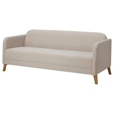 IKEA LINANÄS 3-seat sofa, Vissle beige