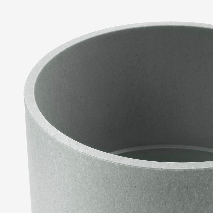 IKEA NYPON Plant pot, in/outdoor grey, 12 cm