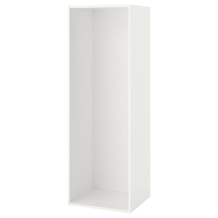 IKEA PLATSA Open Wardrobe, white, 60x55x180 cm