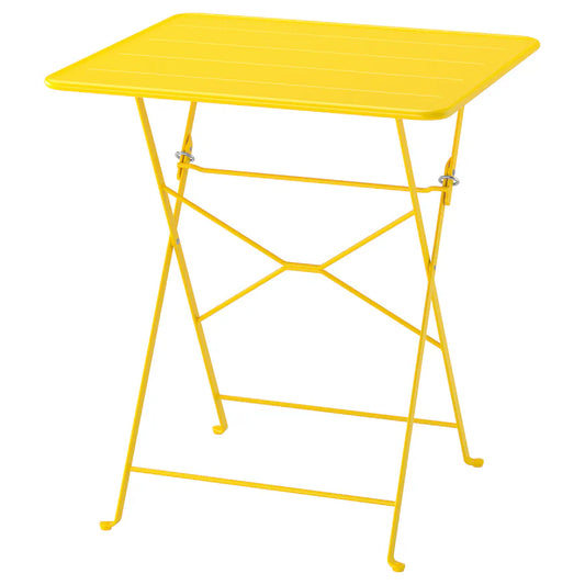 SUNDSÖ
Table, bright yellow outdoor, 65x65 cm
