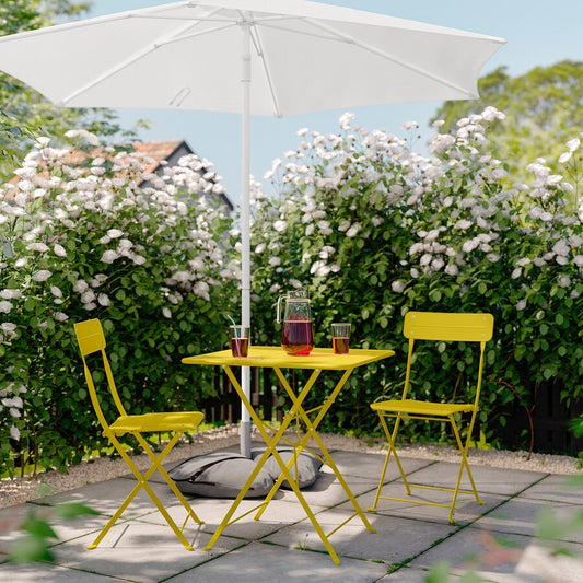 SUNDSÖ
Table and Chair bright yellow outdoor Set