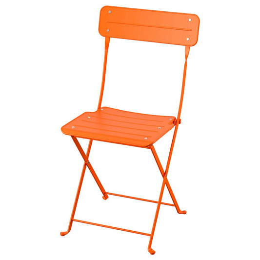 SUNDSÖ
Folding chair, bright Orange outdoor
