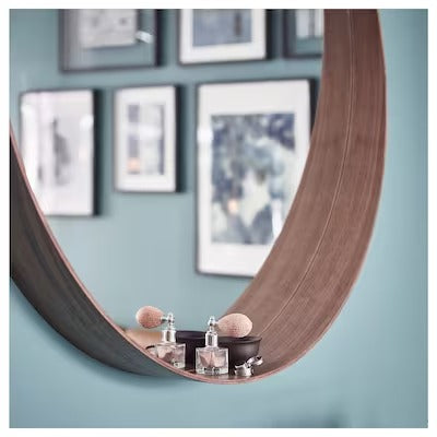 IKEA STOCKHOLM Mirror, walnut veneer, 60 cm