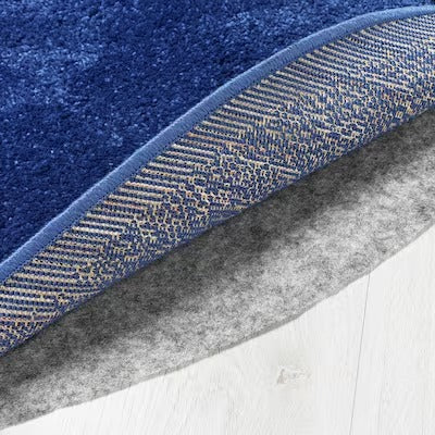 IKEA STOENSE Rug, low pile, blue, 195 cm carpet