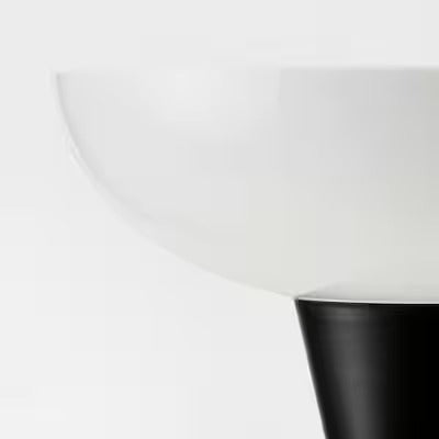 IKEA TÅGARP Floor uplighter, black/white