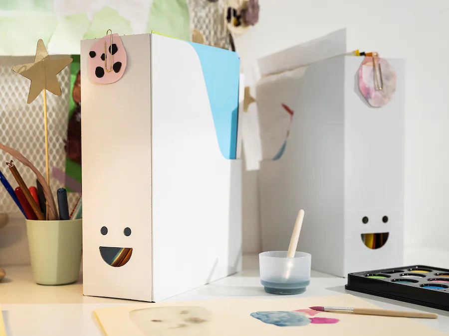 IKEA TJABBA file Holder, white