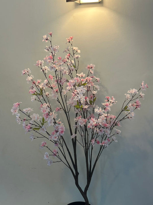 FEJKA Artificial Potted Plant,in/outdoor cherry-blossoms,19 cm