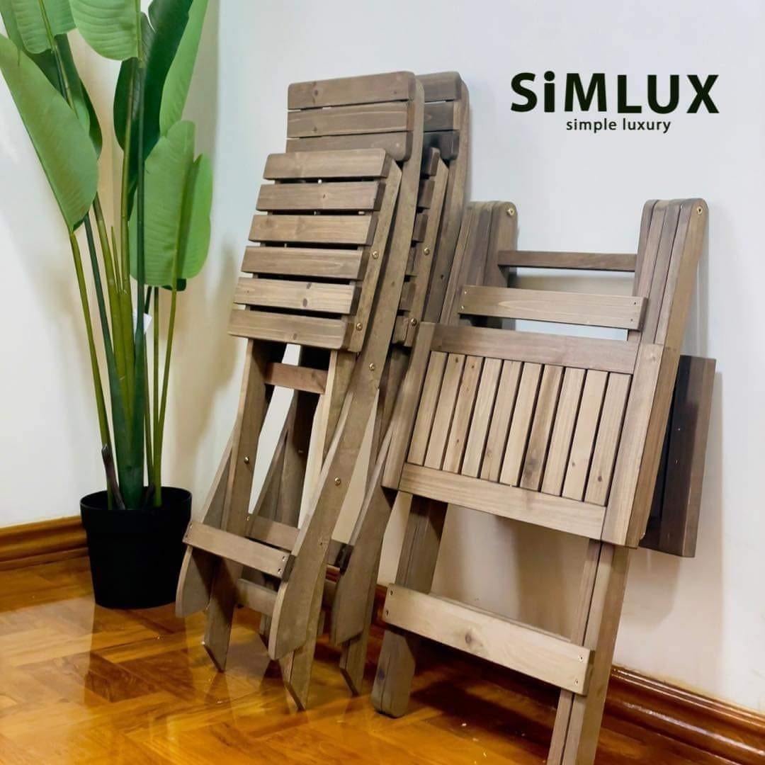 SiMLUX Garden Table Set