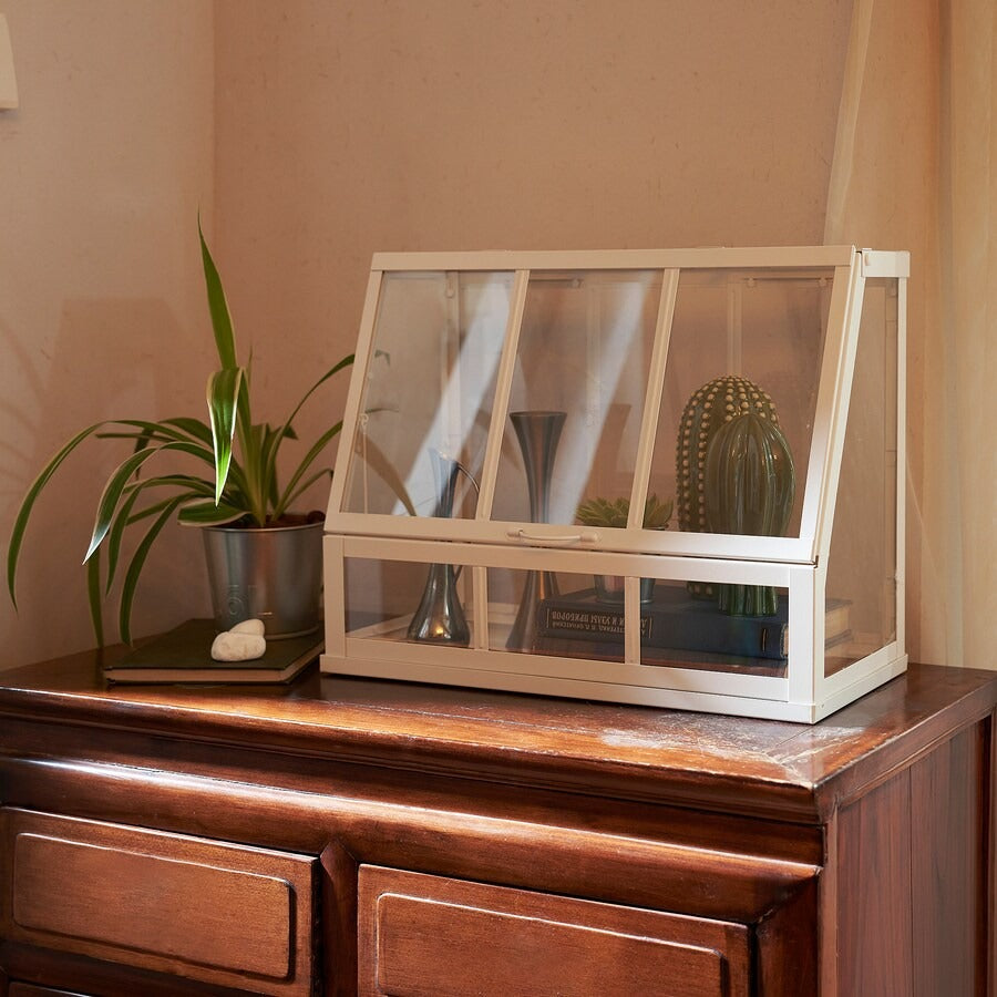 IKEA ÅKERBÄR Greenhouse, in/outdoor/white, 45 cm