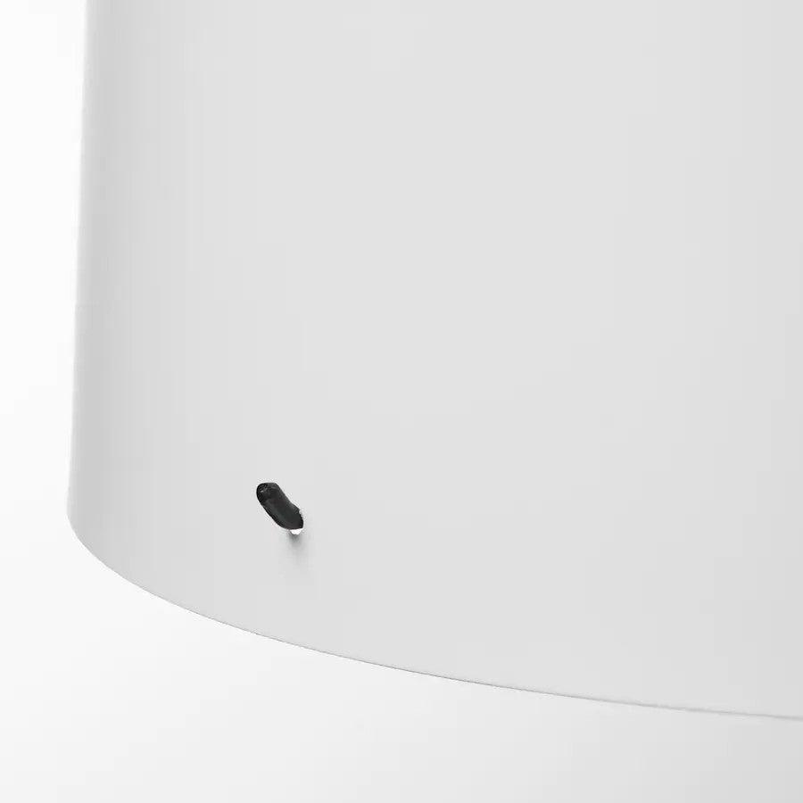 IKEA BARLAST Floor lamp, black/white, 150 cm