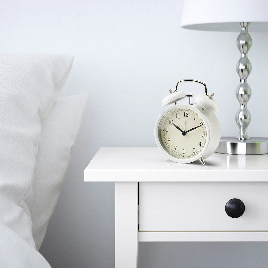 IKEA DEKAD Alarm clock, white