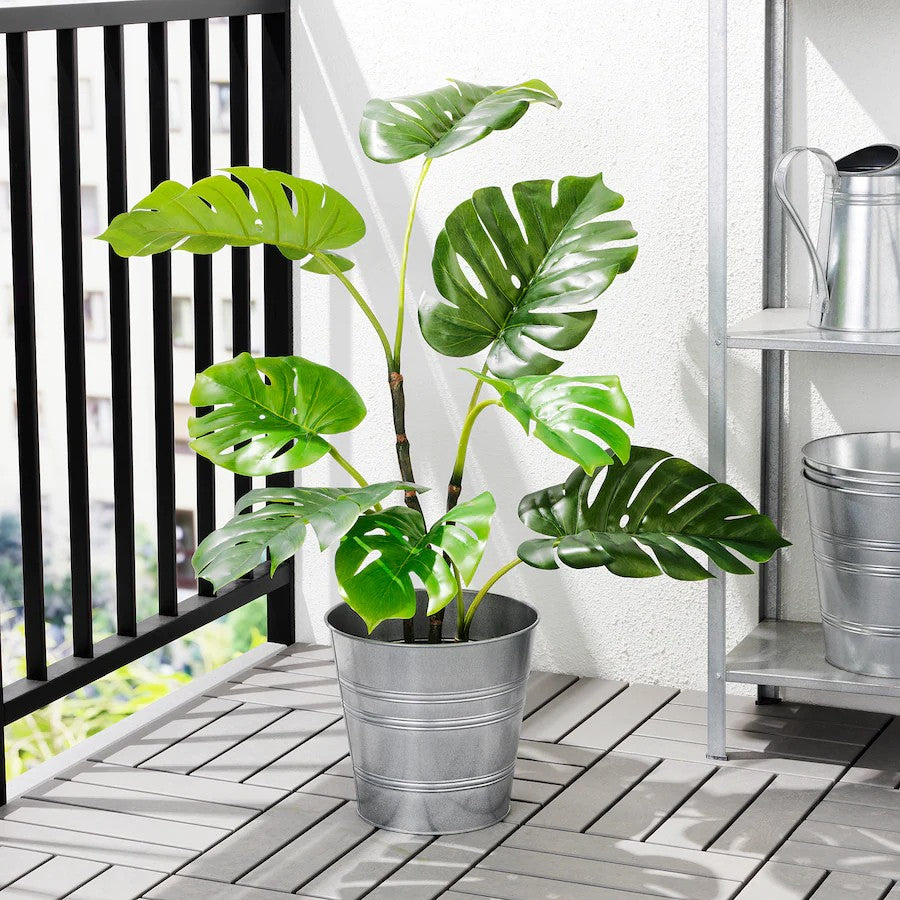 IKEA FEJKA Artificial potted plant, in/outdoor Monstera