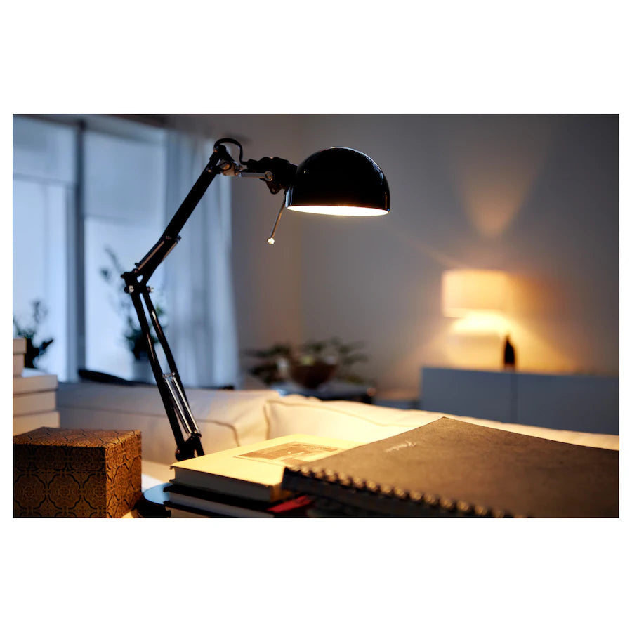 IKEA FORSÅ Work lamp, black
