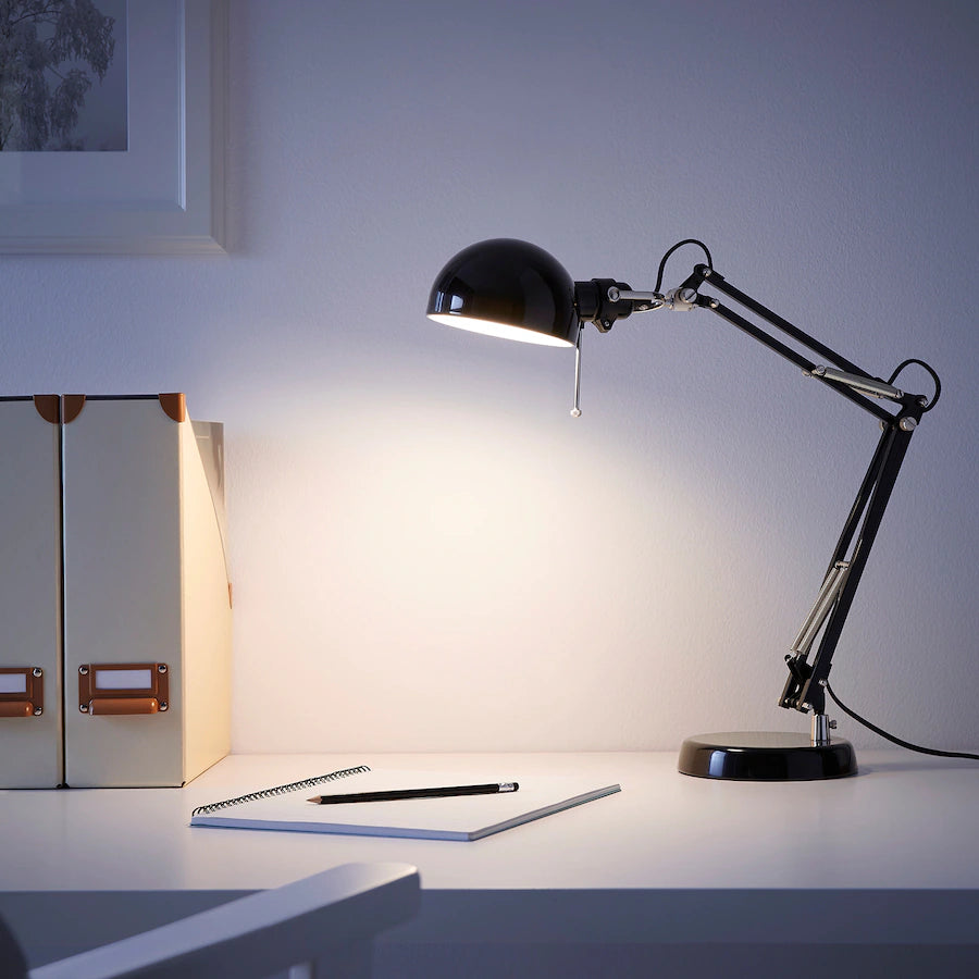 IKEA FORSÅ Work lamp, black