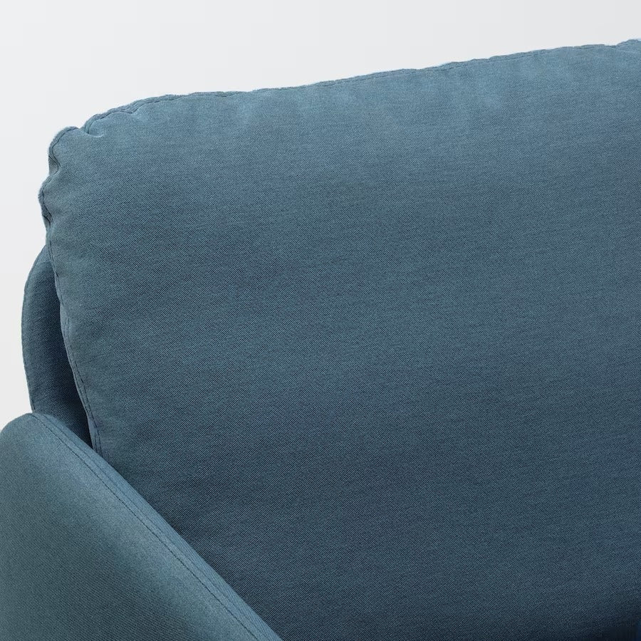 IKEA GLOSTAD 2-seat sofa, Knisa medium blue