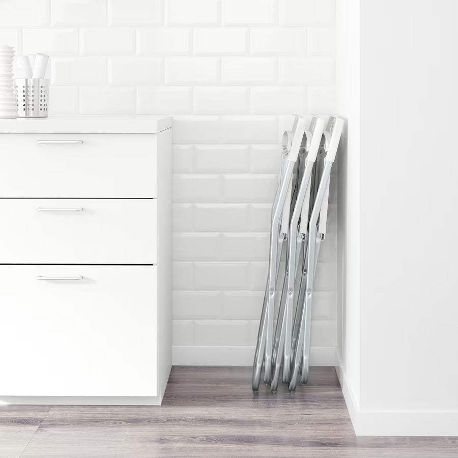 IKEA GUNDE Folding chair, white