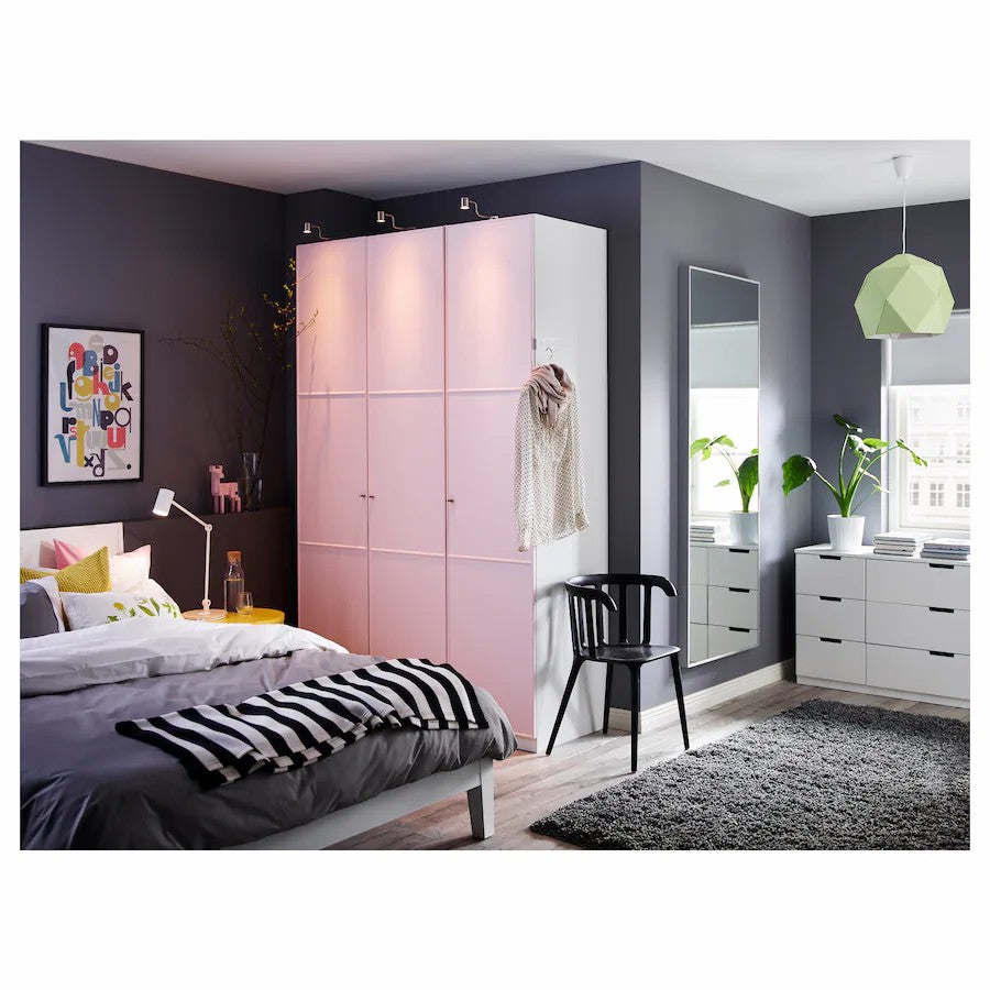IKEA HOVET Mirror, aluminium, 78x196 cm