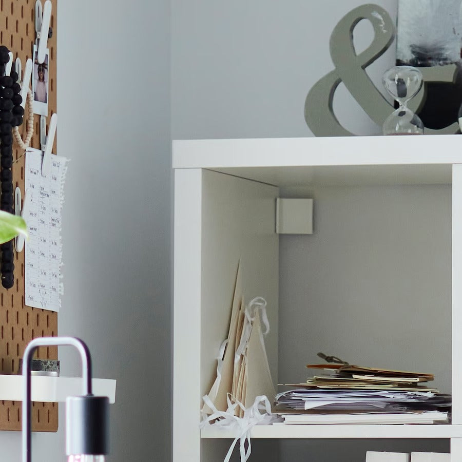 IKEA KALLAX Shelving unit, white, 77x77 cm