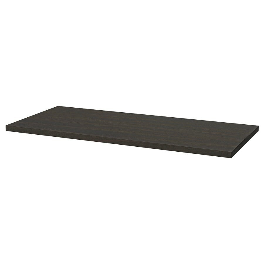 IKEA LINNMON / TILLSLAG Desk, black-brown/black, 100x60 cm