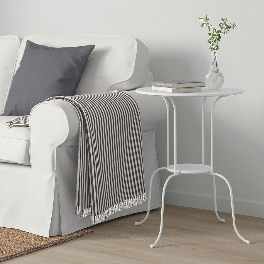 IKEA LINDVED Side table, white, 50x68 cm