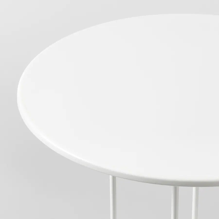 IKEA LINDVED Side table, white, 50x68 cm