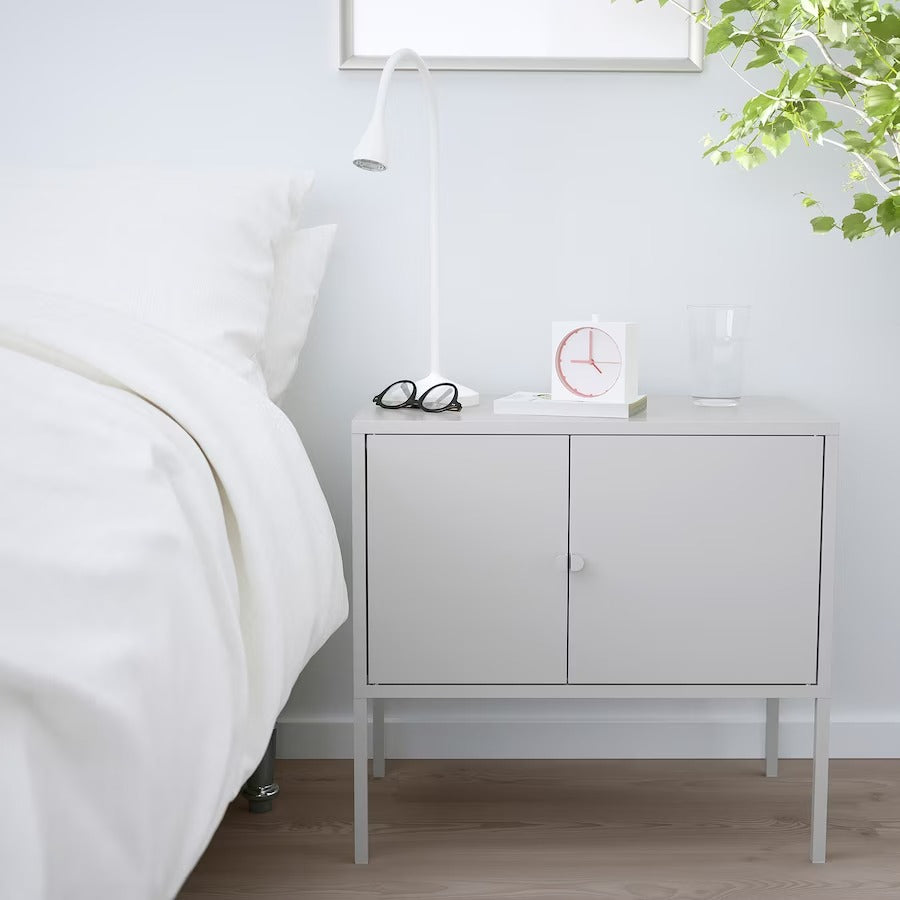IKEA LIXHULT Cabinet, metal/grey, 60x35 cm