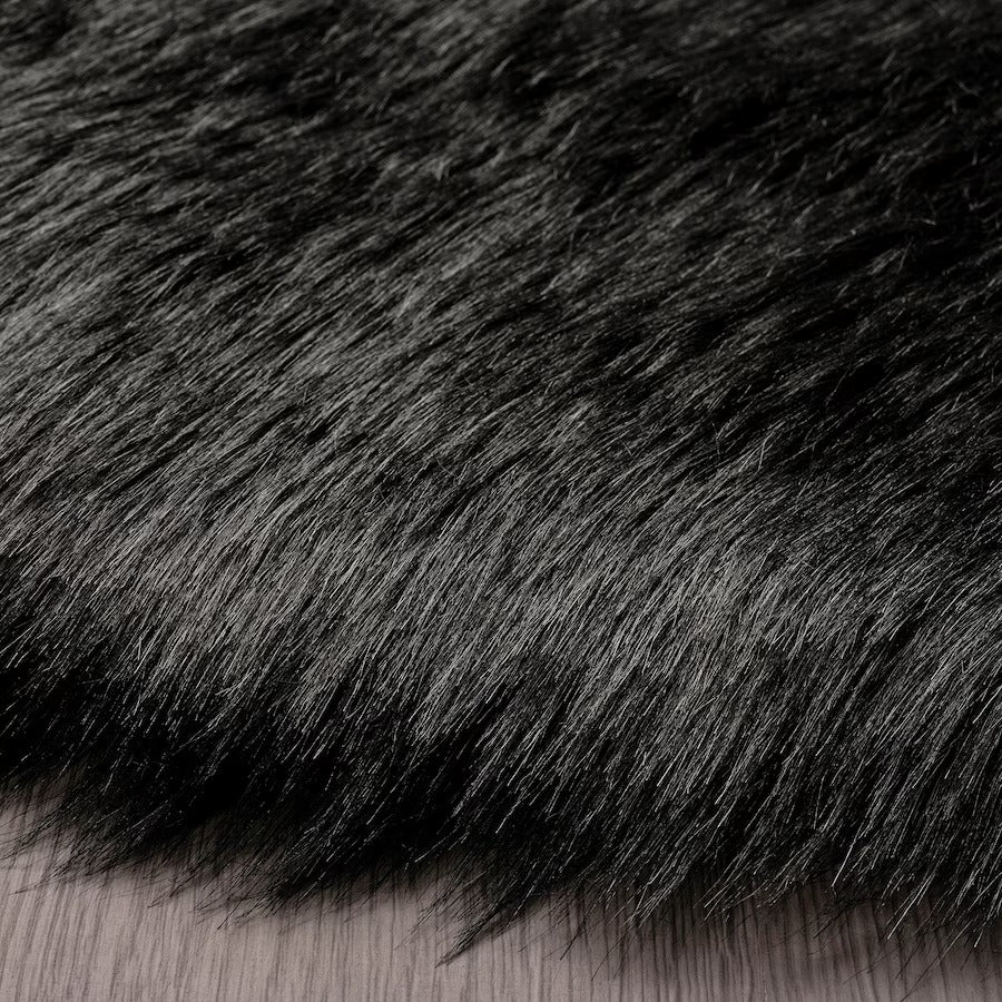 IKEA OBEGRÄNSAD Rug, black, 180 cm carpet