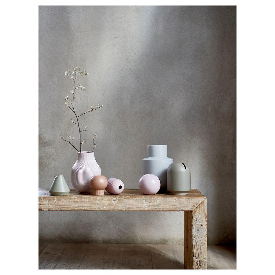 IKEA GRADVIS Vase, pink, 21 cm